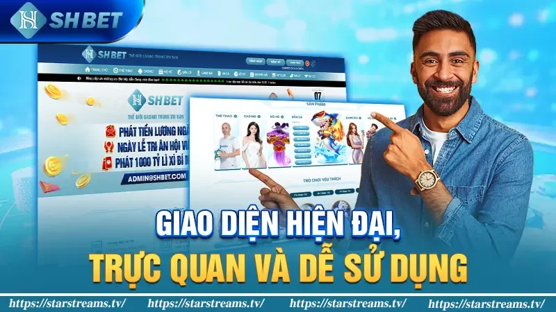 Giao Diện Hiện Đại, Trực Quan Và Dễ Sử Dụng